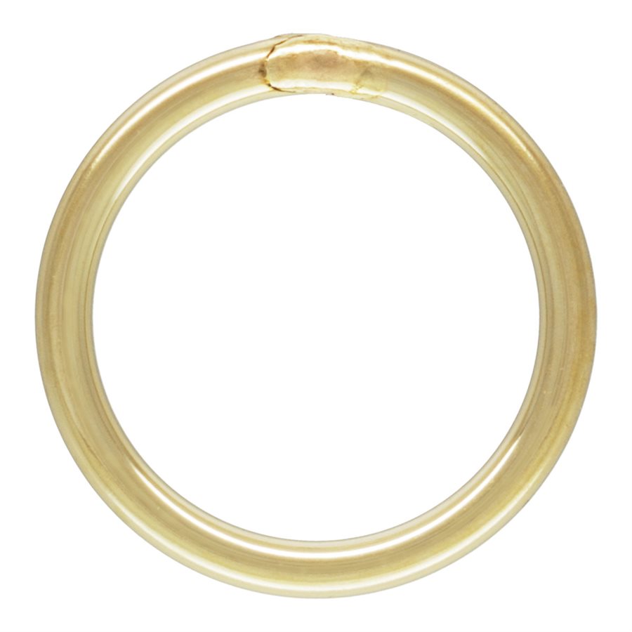Gold Filled-50 PcsC Closed Jump Ring size: 5 & 6 mm