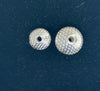 HB13-Hill Tribe Silver Bead with textured 2 sizes available