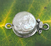 Load image into Gallery viewer, Sterling Silver Fresh Water Pearl Box Clasp 1 Strand Round Shape