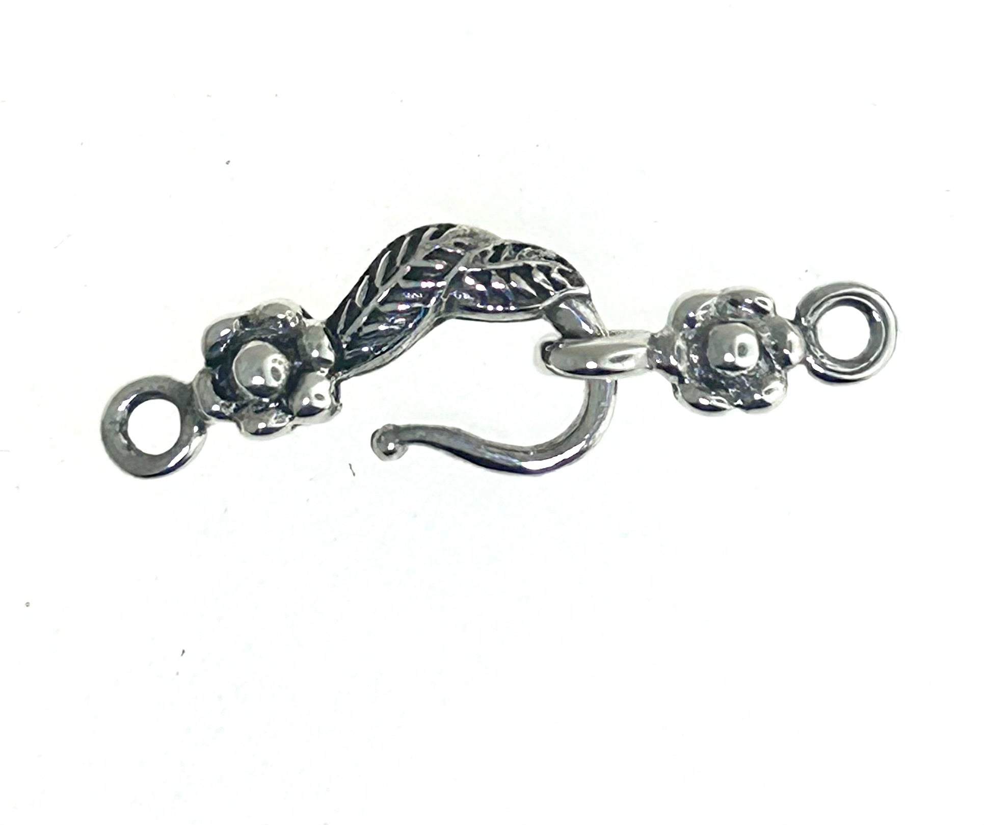 TG026 -Sterling Silver Hook S Clasp