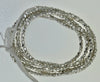 HB24 - Hill Tribe Silver Faceted Heishi Beads