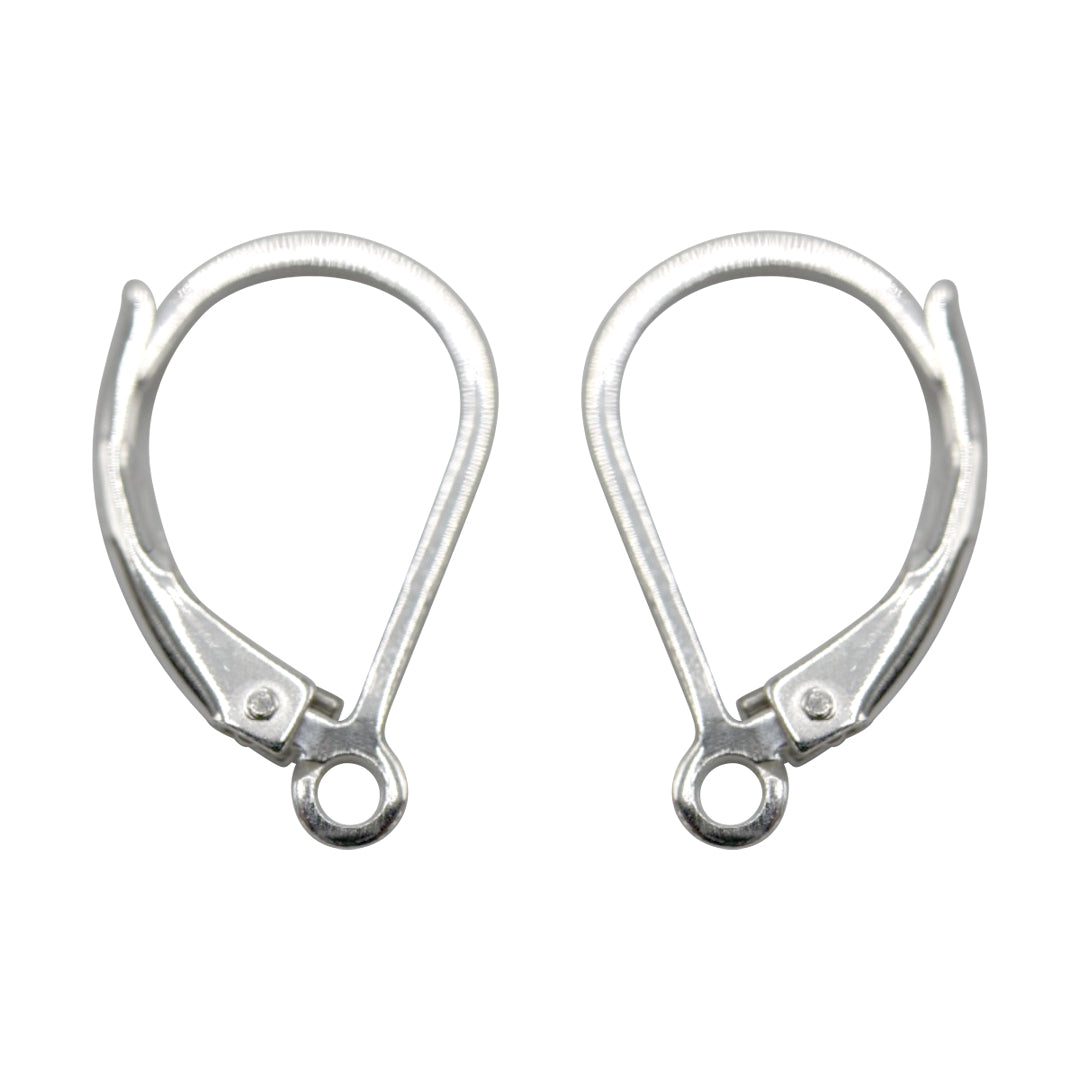 LB0 - Sterling Silver LeverBack Earring Fiindings 10 Pcs