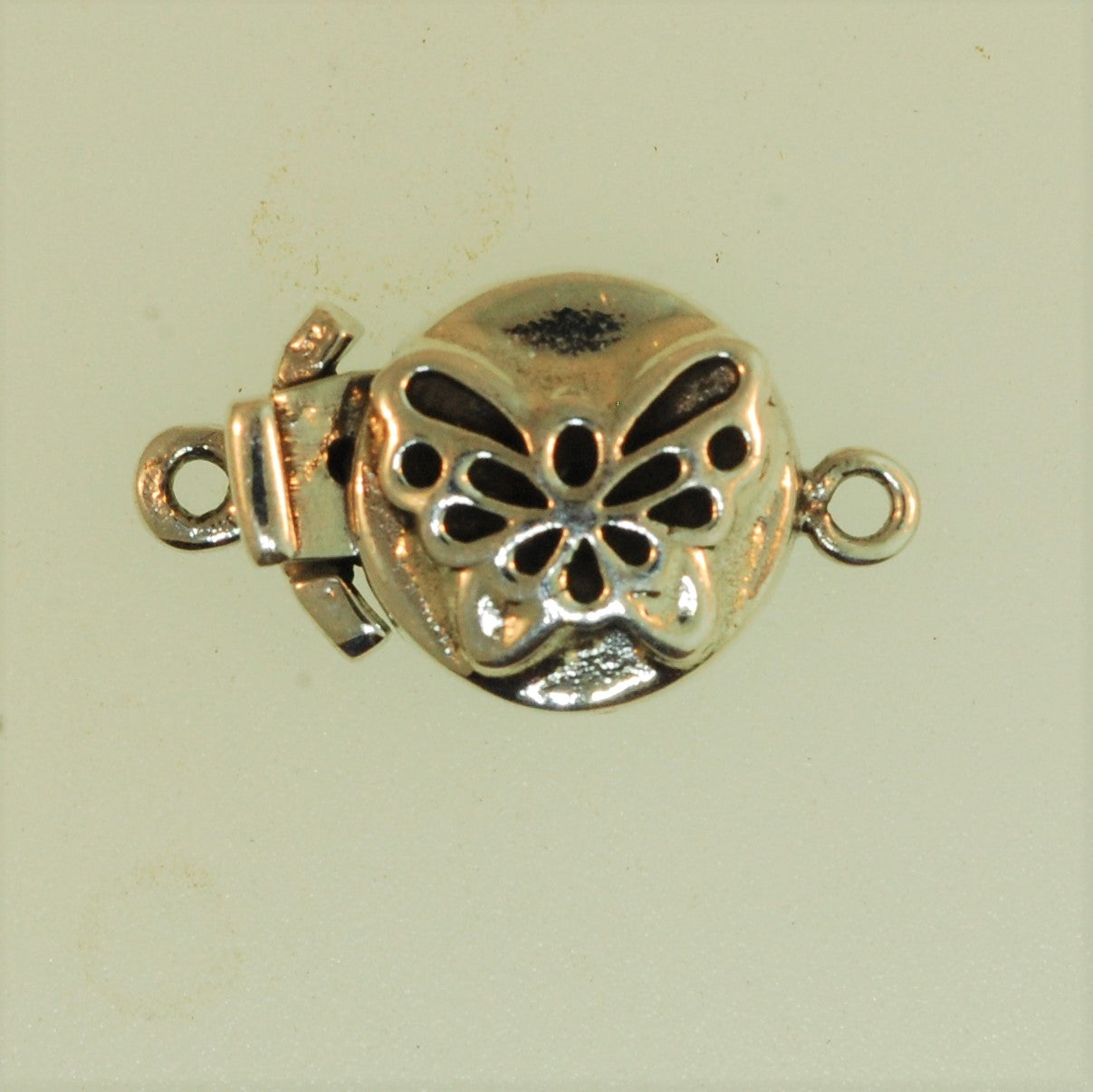 Boxs3- Sterling Silver Butterfly Box Clasp