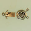 Load image into Gallery viewer, Boxs7 - Sterling Silver Heart-Arrow Box Clasp