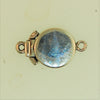 Load image into Gallery viewer, Boxs016 - Sterling Silver Round Plain Box Clasp