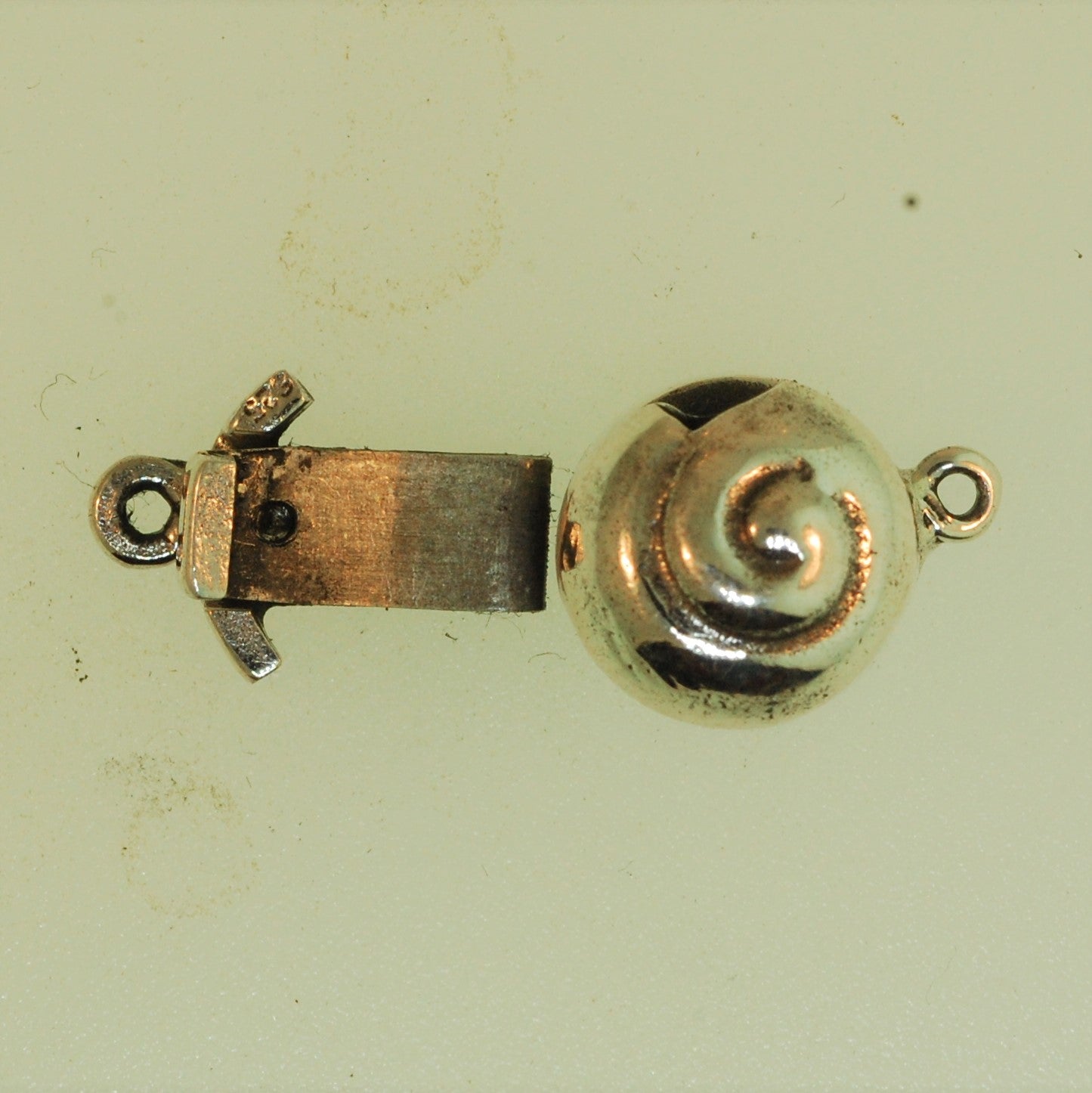 Shell Clasp Key Boxs010 - Sterling Silver Shell Box Clasp – silverinstyleusa