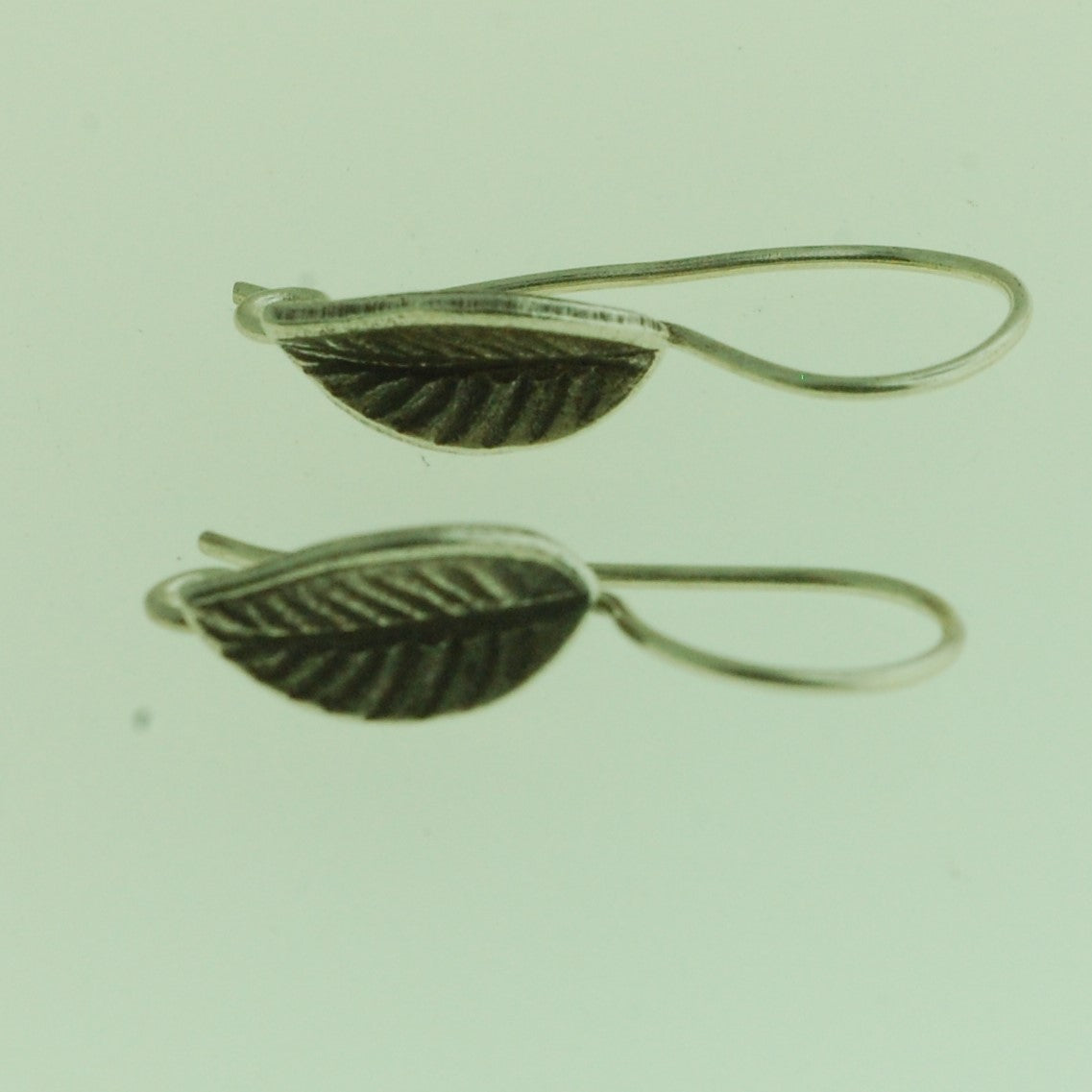 HEW01 - Hill Tribe Silver Leaf Earring Wire
