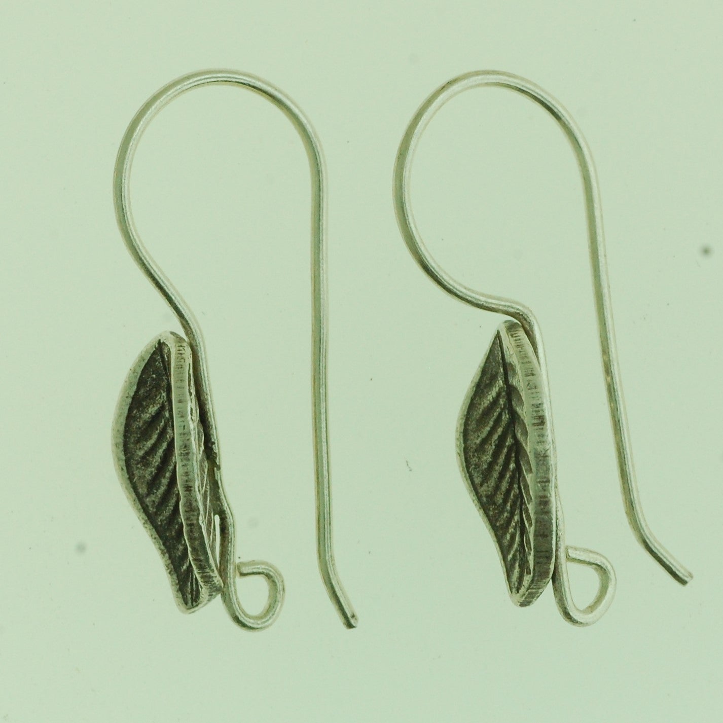HEW01 - Hill Tribe Silver Leaf Earring Wire