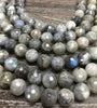 Faceted Labradorite - 2 sizes available