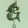 Load image into Gallery viewer, Mermaid Clasp- Sterling Silver Mermaid Clasp