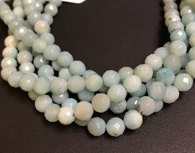 Faceted Amazonite beads