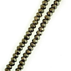 Faceted Pyrite Beads