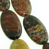 Load image into Gallery viewer, Flat Oval Agate Beads